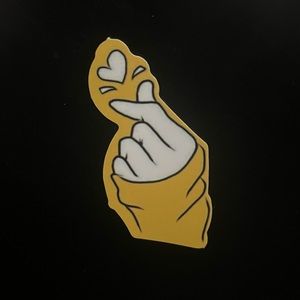 Heart Snap Sticker